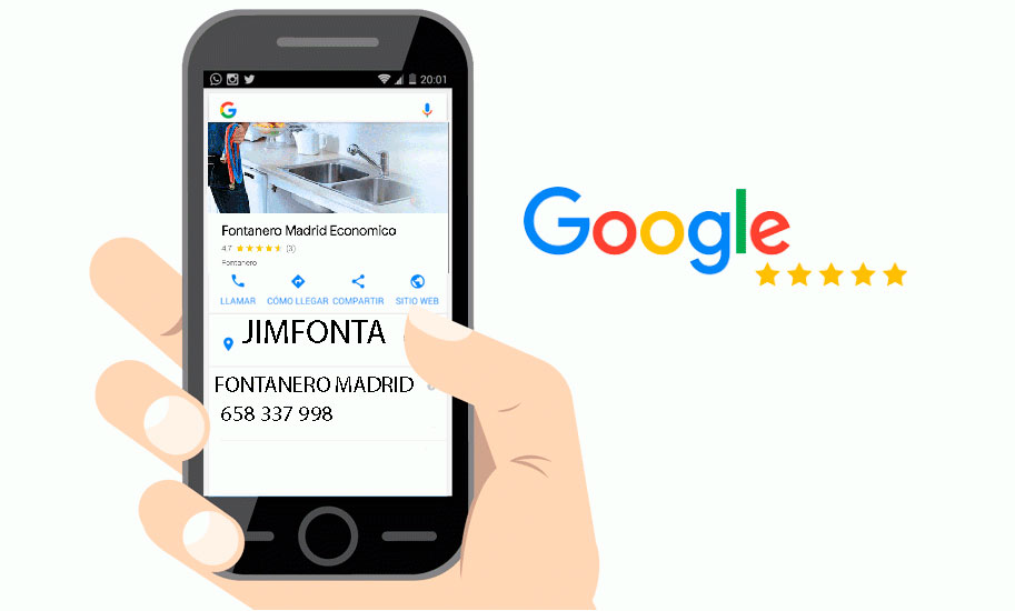 ▷ Contactar Fontanero Madrid 【658337998】Jimfonta